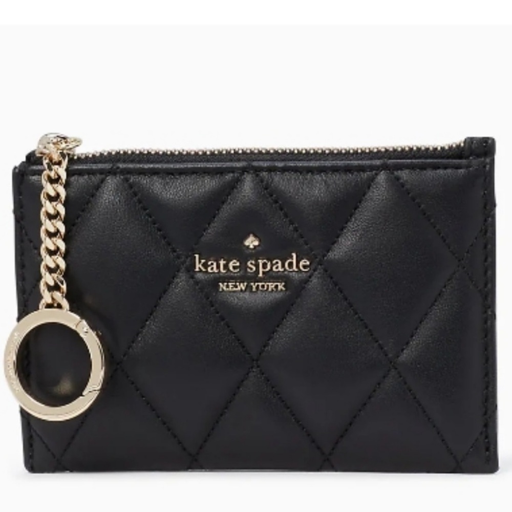Kate Spade Carey Small Wallet Card Holder Black